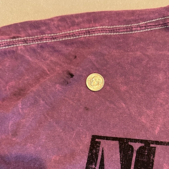 NIRVANA Distressed Maroon Tee In Utero XL NWOT - Picture 5 of 11